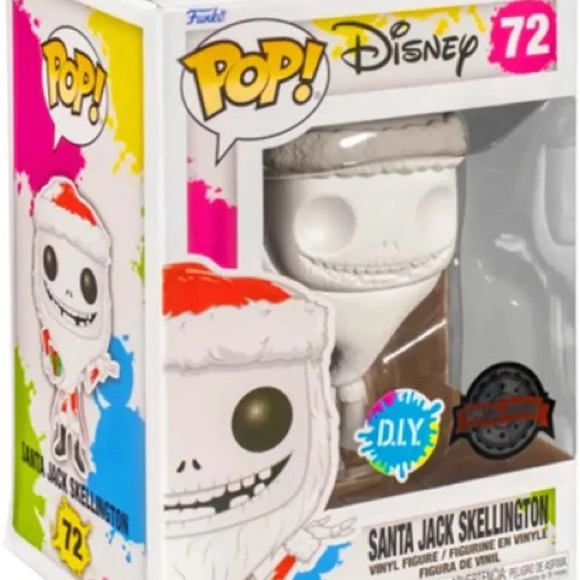 Funko POP! - DIY Santa Jack Skellington - 72 - NIB - Picture 8 of 10
